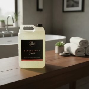 Jabón Líquido Corporal Hidratante Gel de Ducha Humectante Body Wash Aroma Menta-Eucalipto Refill Presentación 5 Litros