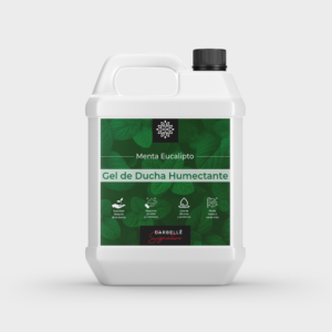 Jabón Líquido Corporal Hidratante Gel de Ducha Humectante Body Wash Aroma Menta-Eucalipto Refill Presentación 20 Litros