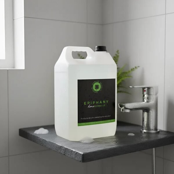 Jabón Líquido para Manos Antibacterial Hidratante Shampoo Para Manos Humectante Hands Soap Presentación Refill 5 Litros Aroma Naranja-Menta