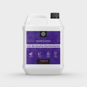Gel de Ducha Humectante Body Wash Aroma Lavanda Eucalipto Presentación 5 L Refill