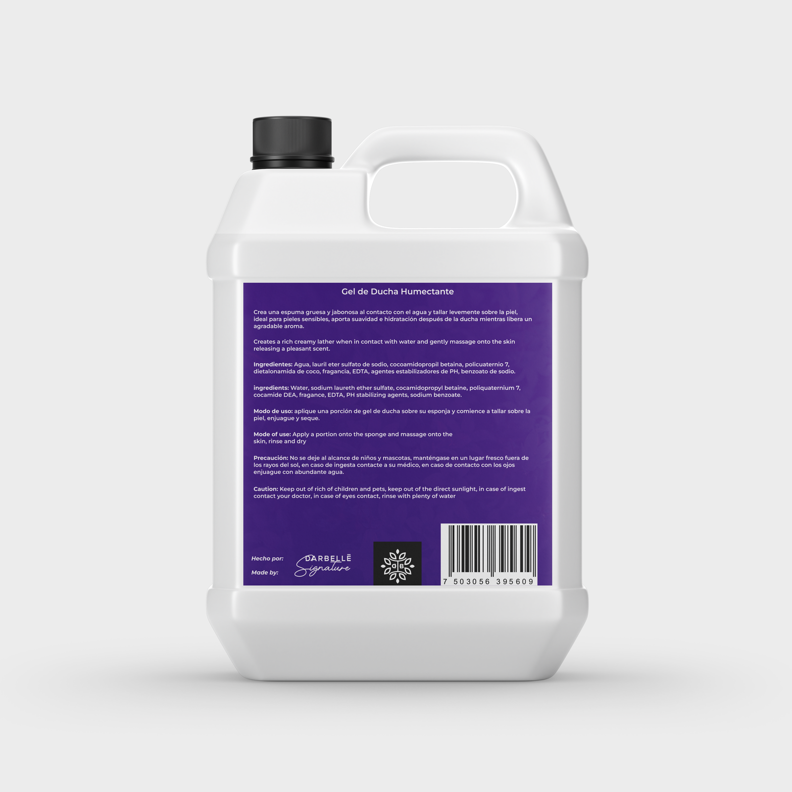 Gel de Ducha Humectante Body Wash Aroma Lavanda Eucalipto Presentación 20 L Refill - Imagen 5
